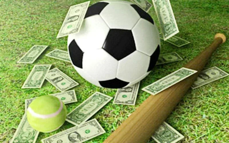 Suasana olahraga langsung yang menggambarkan kartu pertandingan aktif